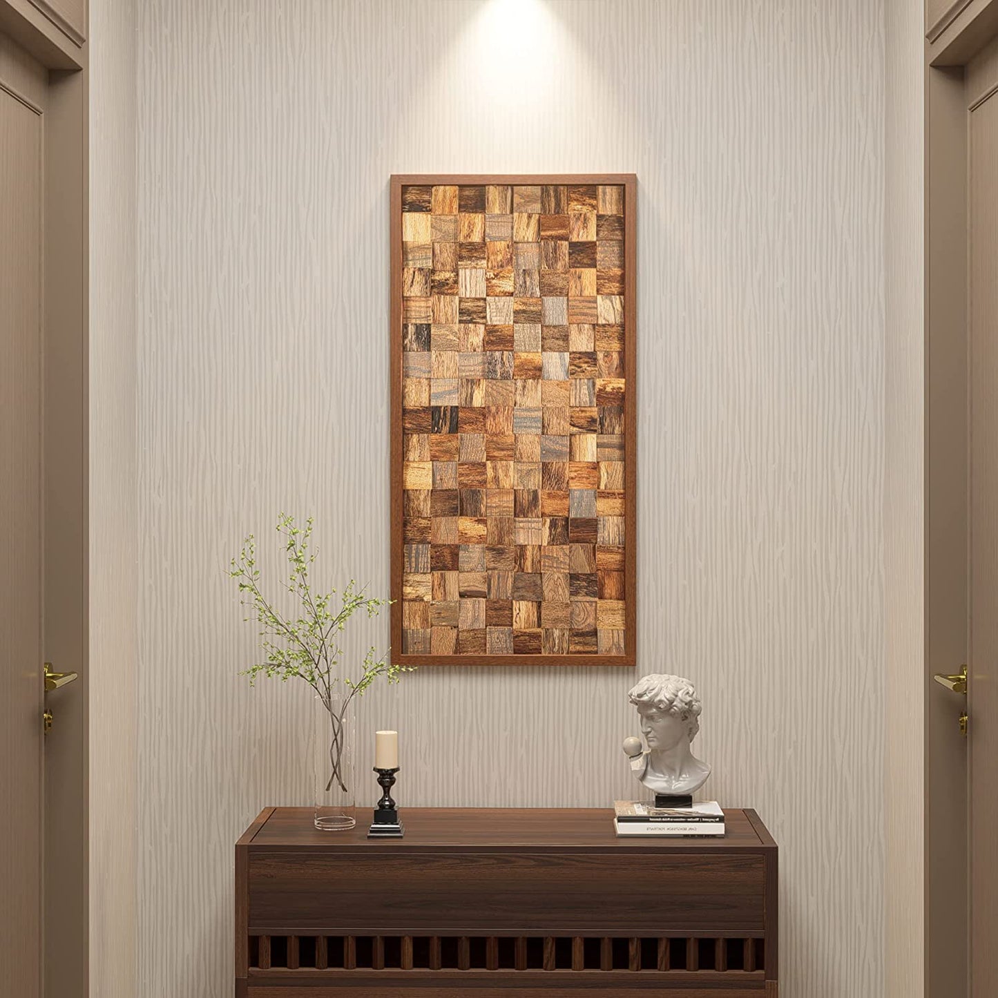 CONSDAN Wood Wall Art